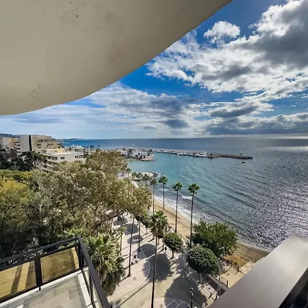 Апартаменты Skol 617 Beachfront Two-bedrooms Duplex With Sea Views Марбелья